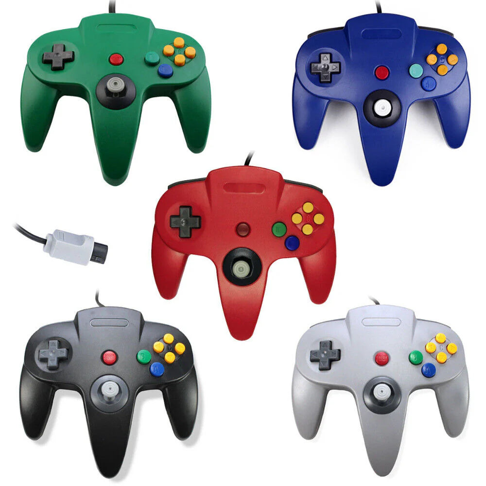 New Wired Controller Joystick Compatible with Nintendo 64 N64 Video Game Console