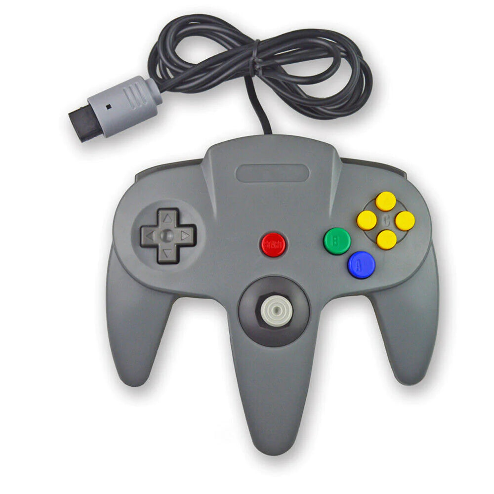 New Wired Controller Joystick Compatible with Nintendo 64 N64 Video Game Console