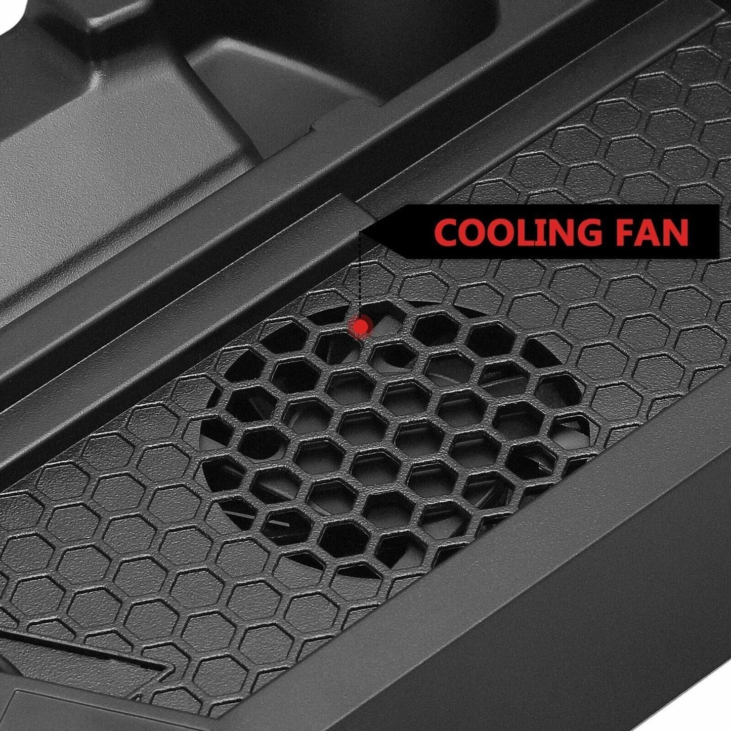 PS4 Cooling Station Vertical Stand 2 Controller Charging Dock for Playstation 4