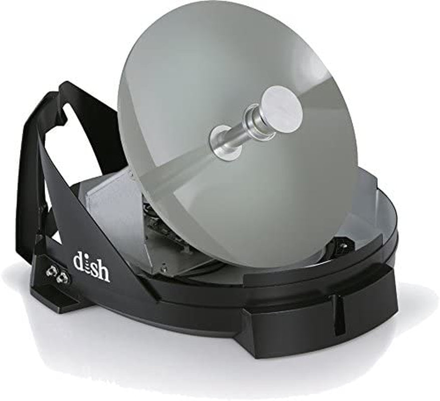 VQ4550 Tailgater Bundle - Portable Satellite TV Antenna and DISH Wally HD Receiver